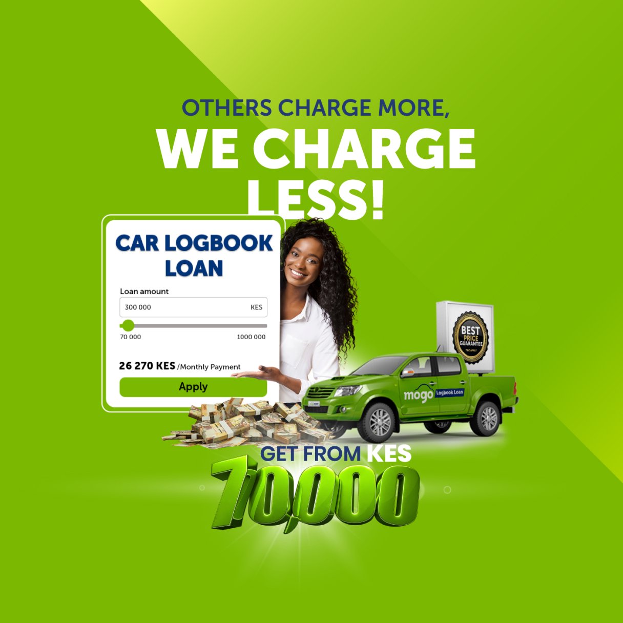 Best Price Guarantee on Car Logbook Loans